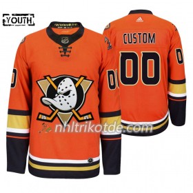 Anaheim Ducks Trikot Custom Adidas 2019-2020 Orange Authentic - Kinder